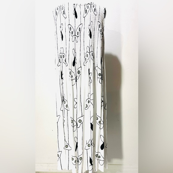 Mirror Image dress butterflies white casual beach resort summer Women’s XL - Picture 4 of 7